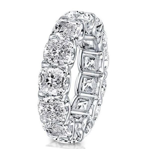 925 Sterling Silver Triple Row Eternity Stackable Wedding Ring Set