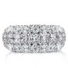 Sterling Silver Functional Wedding Band - 15.13 CT. TW.