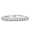Classic Double Prong Cushion Cut Bridal Set in 925 Sterling Silver