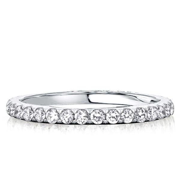 Classic Double Prong Cushion Cut Bridal Set in 925 Sterling Silver