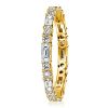 Sterling Silver Eternity Ring - Double Round & Baguette Cut Band - 1.72 CT. TW.