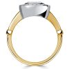Halo Cushion Cut Sterling Silver Ring for Women - 2.06 CT TW