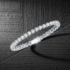 Sterling Silver Round Cut 3 Prong Tennis Bracelet with 8.50 CT. TW Stones