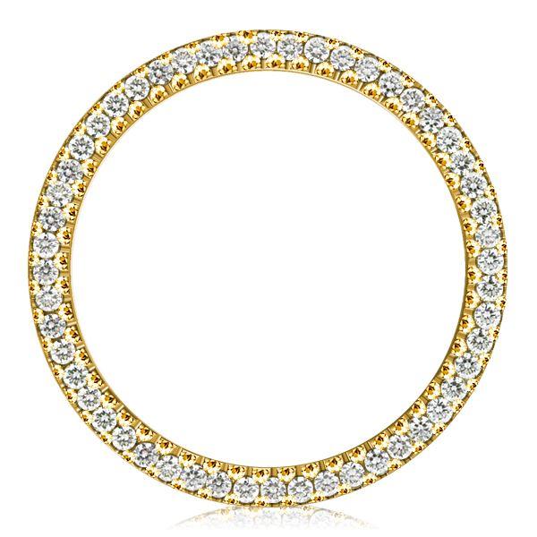 Pave White Sapphire Wedding Band - Sterling Silver Anniversary Ring for Women
