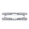 Classic 925 Sterling Silver Bridal Ring Set with 2.00 CT Center Stone