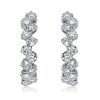Sterling Silver Hoop Earrings for Women - Classic Round Cut, 20mm