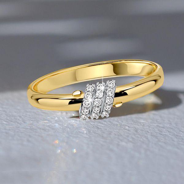 Sterling Silver Paved Spiral Ring - Simple Band for Travel & Wedding