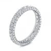Two-Tone Stackable Band Set with Round & Marquise Cut Stones, 5.89 CT. TW.