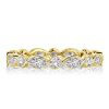 Two-Tone Stackable Band Set with Round & Marquise Cut Stones, 5.89 CT. TW.