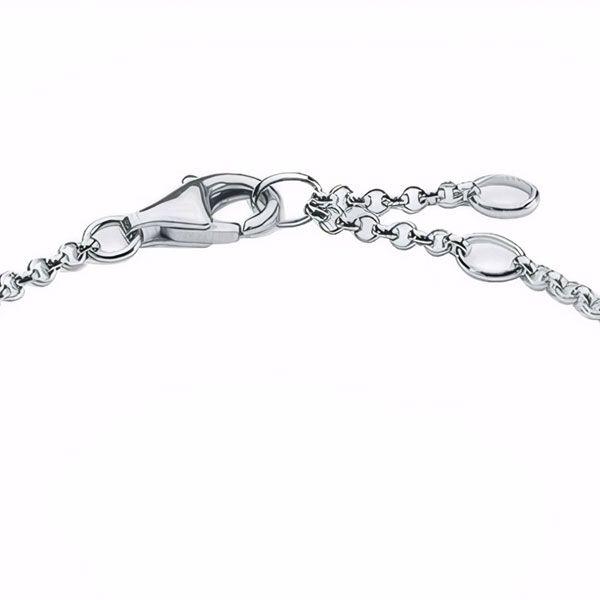 Personalized Infinity Bracelet with Date - Sterling Silver