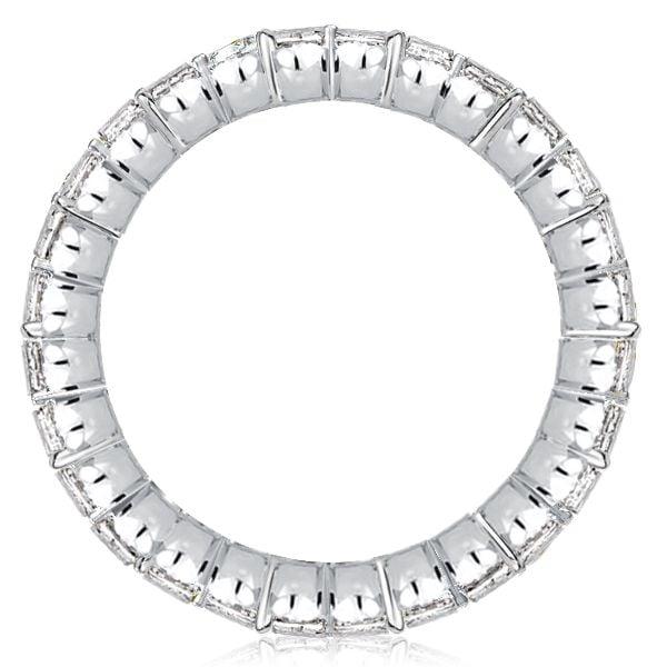 Marquise Cut Eternity Wedding Band for Women in 925 Sterling Silver