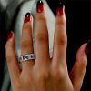 Black Rope Wedding Band - Unique Sterling Silver Ring for Men & Women
