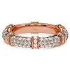 1.20 CT. TW. Round Cut Paved Eternity Band in Sterling Silver - Anniversary & Wedding Ring