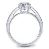 Oval Cut Solitaire Engagement Ring - 925 Sterling Silver - 3.85 CT