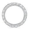 925 Sterling Silver Peekaboo Eternity Wedding Band with Round Cut Stones (2.45 CT. TW)