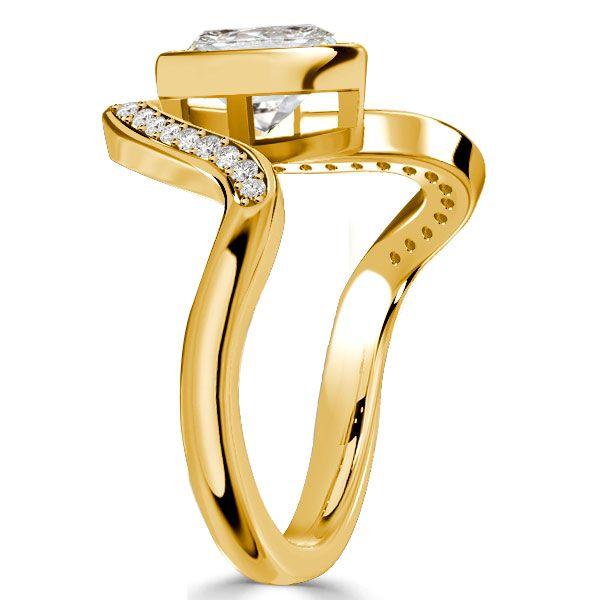 Oval Cut Sterling Silver Wedding Ring Set - Unique Engagement Ring for Women