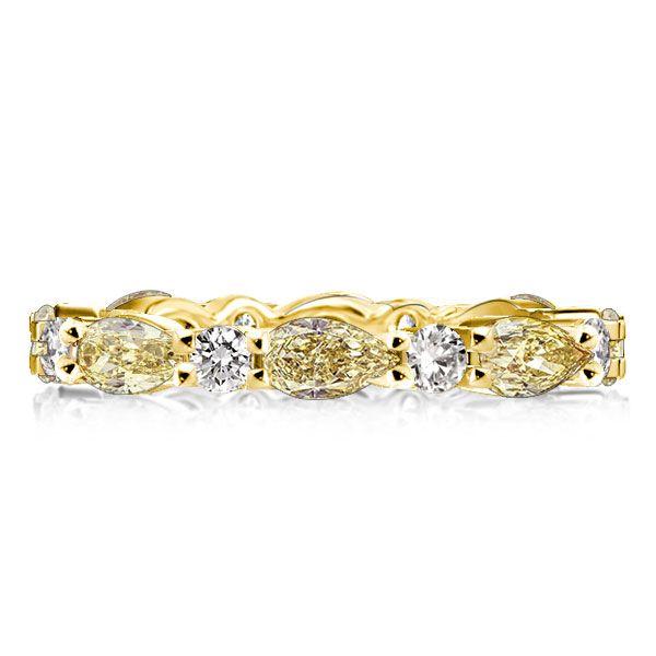 2mm Gold Plated Sterling Silver Wedding Band - Sparkly Anniversary Ring
