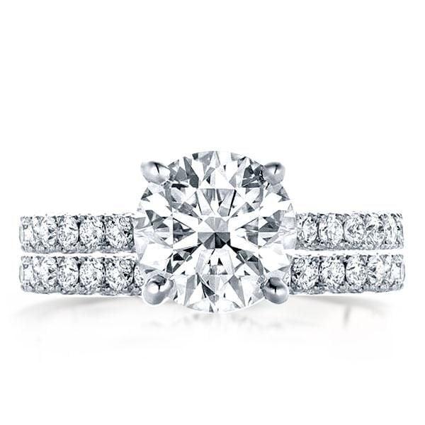 Classic Round Cut Women's Bridal Set in 925 Sterling Silver