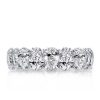 Classic Pear Cut Bridal Set in Rhodium Plated 925 Sterling Silver