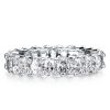 Stackable Sterling Silver Band Set with Oval, Emerald, and Pear Cut Stones