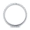 0.56 CT. TW. Round Cut Shared Prong Eternity Wedding Band in Sterling Silver
