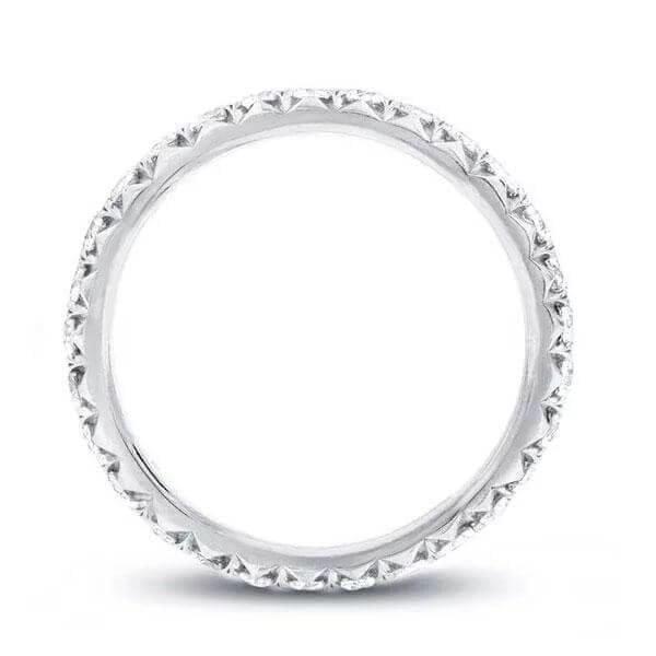 9.05 CT. TW. Solitaire Bezel Stackable Band Set in Sterling Silver