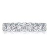 Stackable Band Set 10.75 CT. TW. White & Garnet Sterling Silver Rings