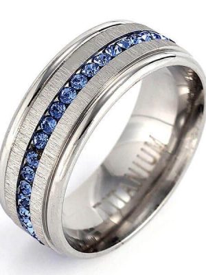 Affordable Silver-Plated Wedding Band for Men - 8MM Comfort Fit