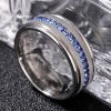 Affordable Silver-Plated Wedding Band for Men - 8MM Comfort Fit