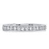 Eternity Channel Set Wedding Band - 0.93 CT TW Sterling Silver