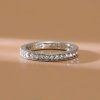 Eternity Channel Set Wedding Band - 0.93 CT TW Sterling Silver