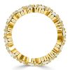2.75 CT. TW. Multi Cut Eternity Wedding Band in Sterling Silver - Posey Style Stacking Ring