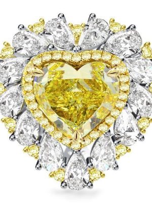 Sterling Silver 2.0 CT Simulated Diamond Engagement Ring - Unique Designer Style