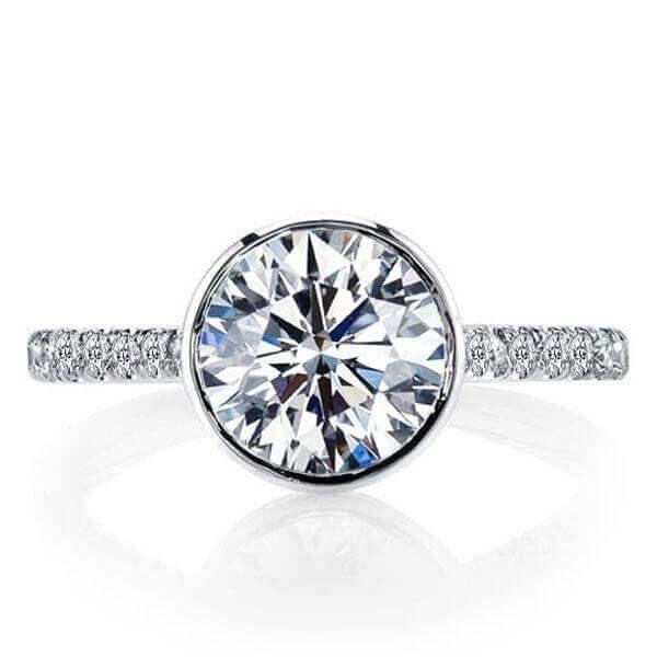 Sterling Silver Engagement Ring Stackable Band Set - 8.91 CT. TW.