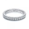 Eternity Created White Sapphire Wedding Band - Sterling Silver