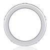 Sterling Silver Ruby and Sapphire Eternity Wedding Band Ring, 1.36 CT. TW.