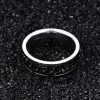 Spinning Chain Titanium Steel Wedding Band for Men - Cool & Durable