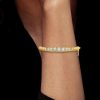 Vintage Opal Bangle Bracelet - 18K Gold Plated Sterling Silver Opal Jewelry