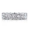 Eternity Created White Sapphire Wedding Band - 925 Sterling Silver