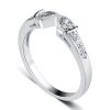 Marquise Created White Sapphire Sterling Silver 3-Piece Wedding Set