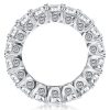 Princess Cut Sterling Silver Wedding Band - 9.00 CT. TW.