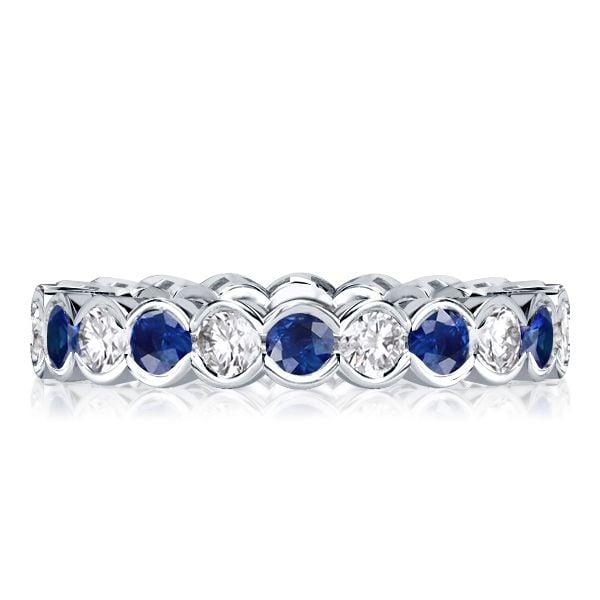 Eternity Sterling Silver Women's Wedding Band with 2.25 CT. TW. Stones