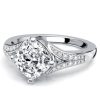 3.00 CT. TW. Cushion Cut Engagement Ring for Women in Sterling Silver