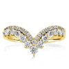 4.83 CTW Pear Cut Gemstone Bridal Set in Rhodium Plated Sterling Silver