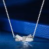 Opal Knot Necklace for Women - 925 Sterling Silver Pendant