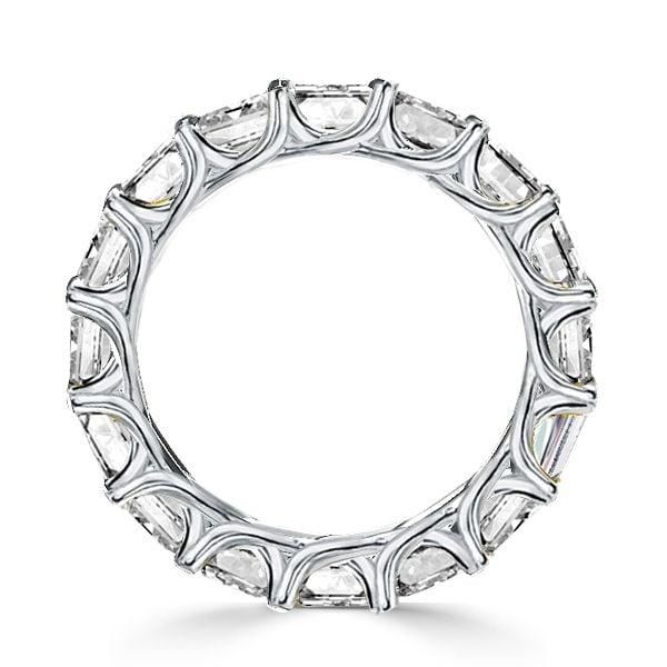 Vintage Baguette Wedding Band Ring | 4.00 CT. TW. Simulated Stones | Sterling Silver