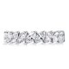 Marquise White Sapphire Eternity Wedding Band - 925 Sterling Silver