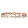 White Sapphire Tennis Bracelet in Sterling Silver - Vivid Sparkle, Multiple Lengths