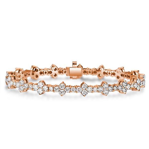 White Sapphire Tennis Bracelet in Sterling Silver - Vivid Sparkle, Multiple Lengths