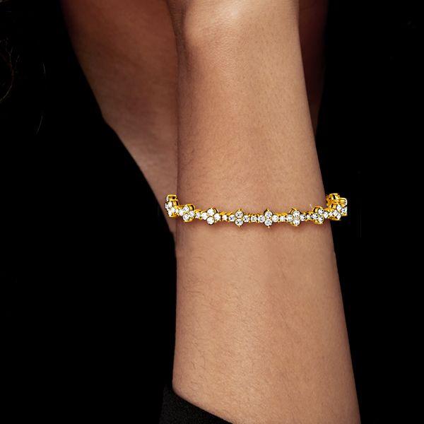 White Sapphire Tennis Bracelet in Sterling Silver - Vivid Sparkle, Multiple Lengths